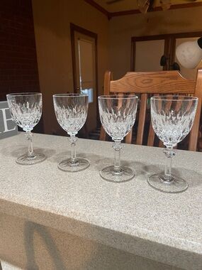 GORHAM CRYSTAL ALTHEA (Cut) Port Glasses (4)